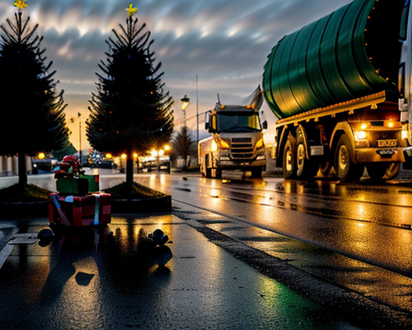 Collecte des sapins à Compiègne (Oise) débutant le 5 janvier
