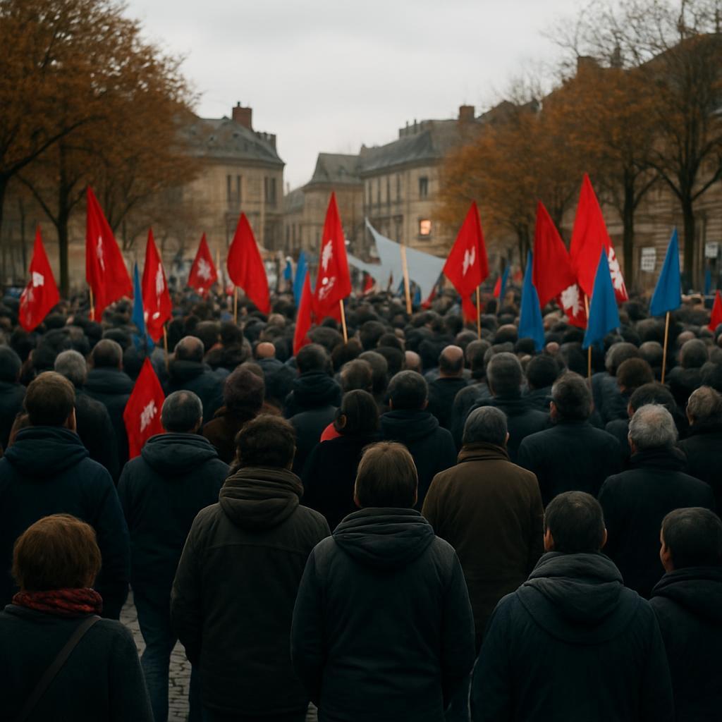 Contre la vie chère : 6 000 à 20 000 manifestants à Amiens selon les sources, dispersion au gaz lacrymogène après le cortège