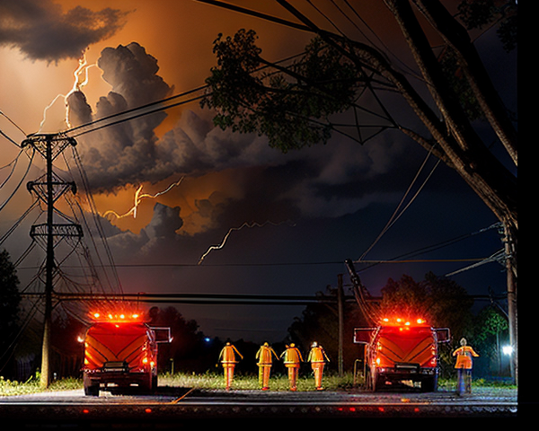 Coupures d'électricité : Enedis signale des foyers privés de courant en Picardie après Goretti