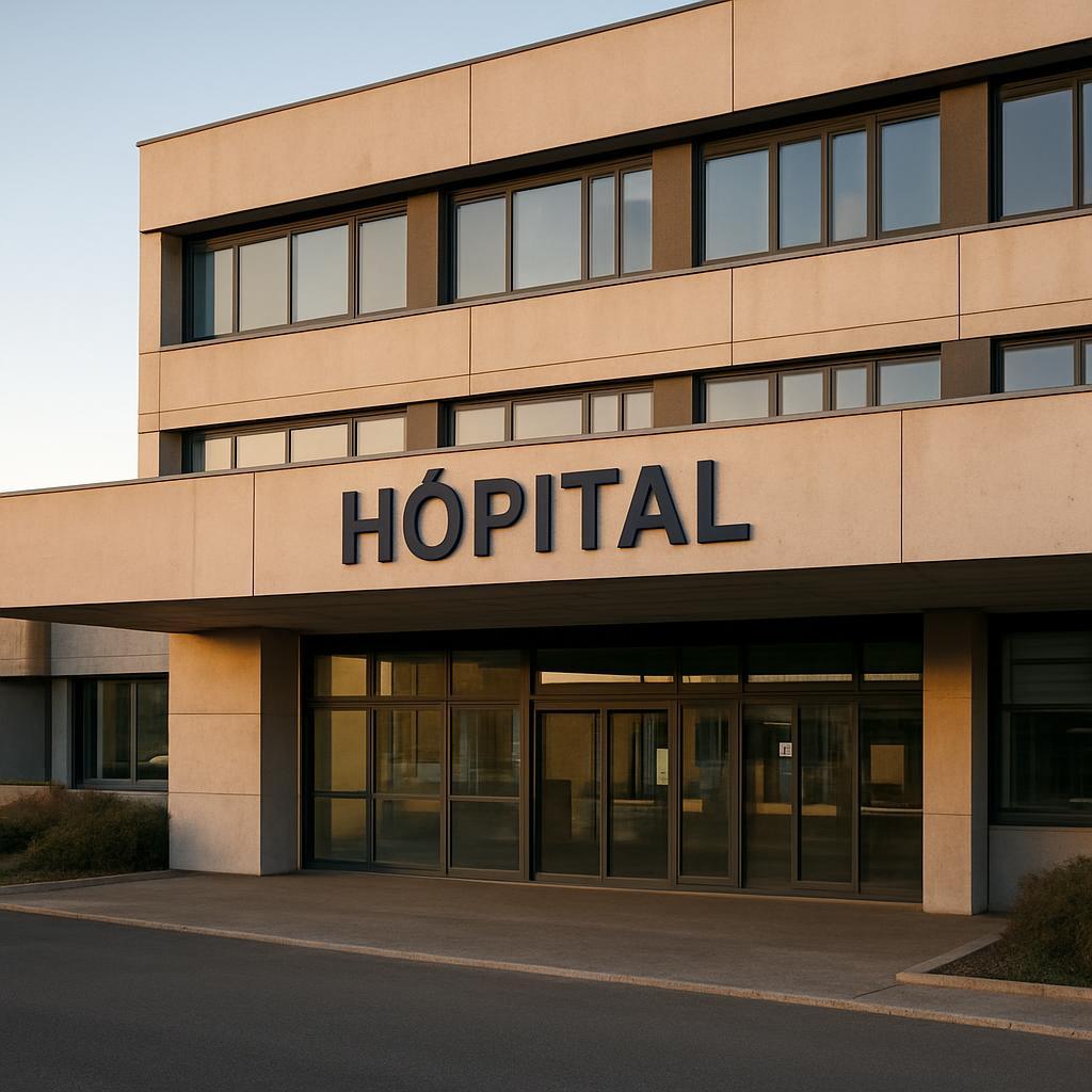 Creil : élus et syndicats manifestent devant l'hôpital Laennec pour défendre l'hôpital public