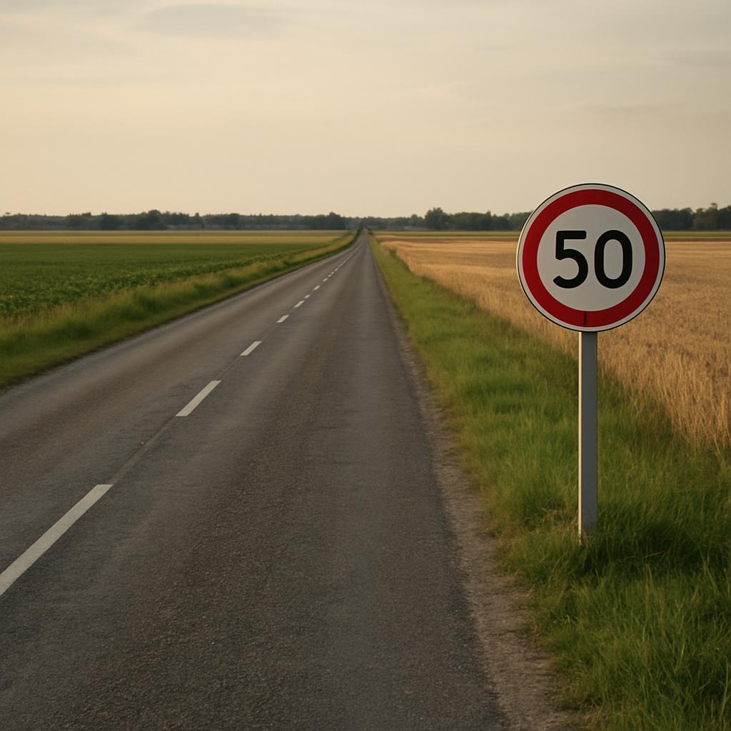 Martainneville : flashé à 125 km/h au lieu de 50 sur la D928, permis retenu et véhicule placé en fourrière