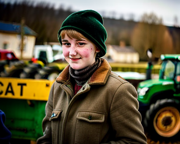 Une cinquantaine d'élèves du lycée agricole manifestent au rond-point de Fontaine‑les‑Vervins